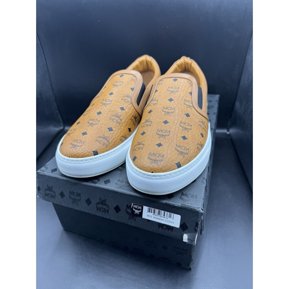 MCM Monogram Slip On Sneakers Size 44EUR / US Men’s 11